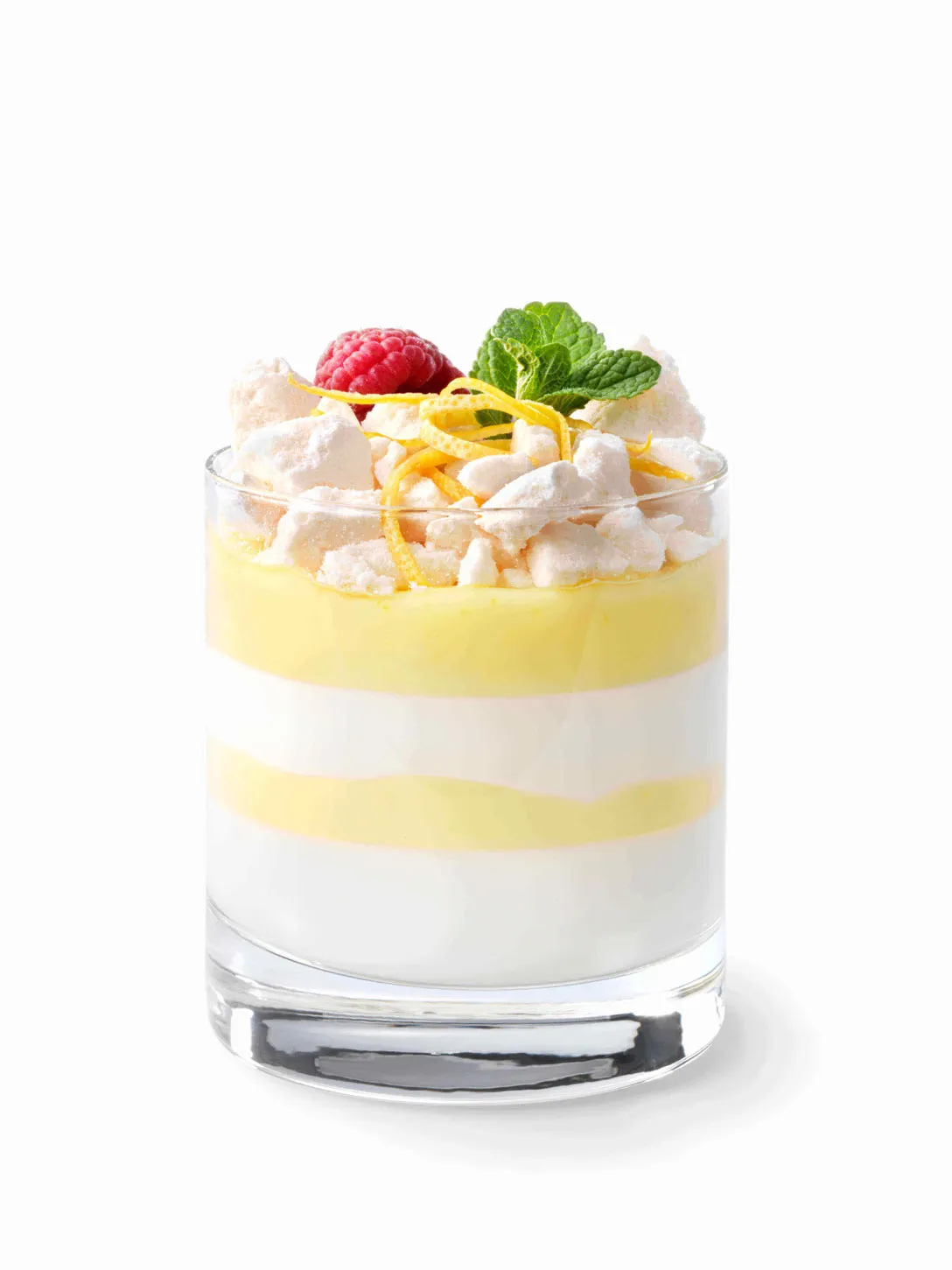 Panna Cotta au citron meringuée