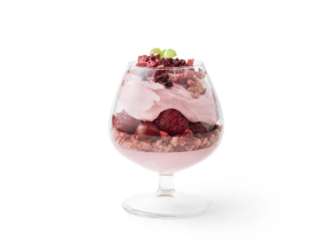 Frambozen cheesecake triffle