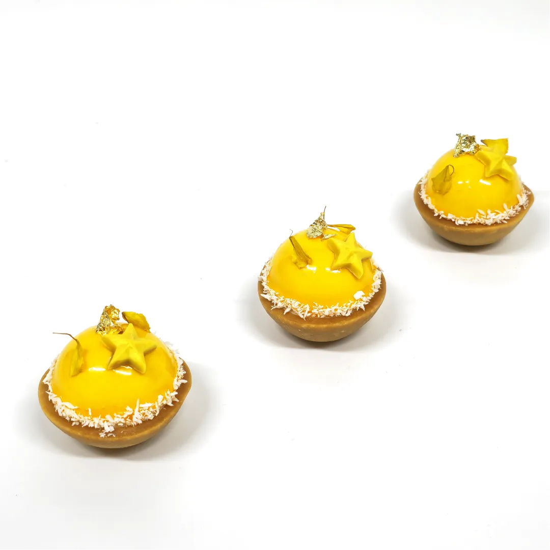 Mandarin Yuzu Cheese Tart | Debic