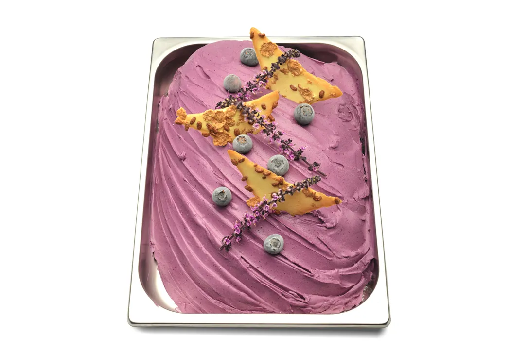 Vegan ube ijs