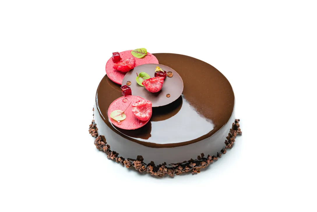 Entremets Chocolat fruit rouge