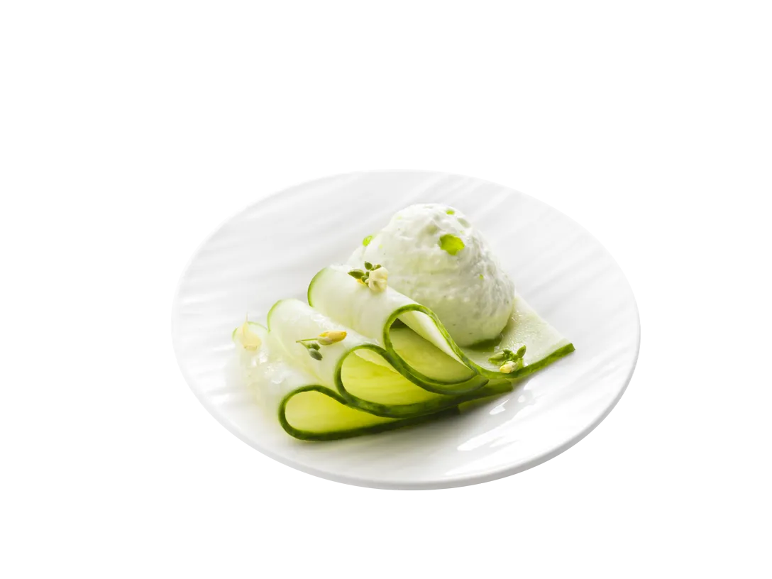 Espuma au Tzatziki
