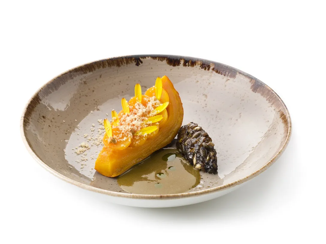 A Recipe for Slow-cooked hokkaido pumpkin | Debic