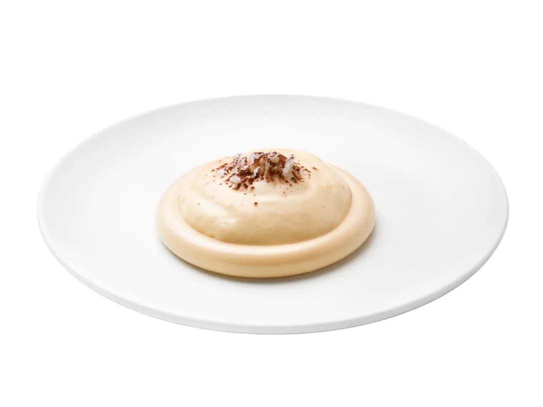 Dulce de leche-espuma