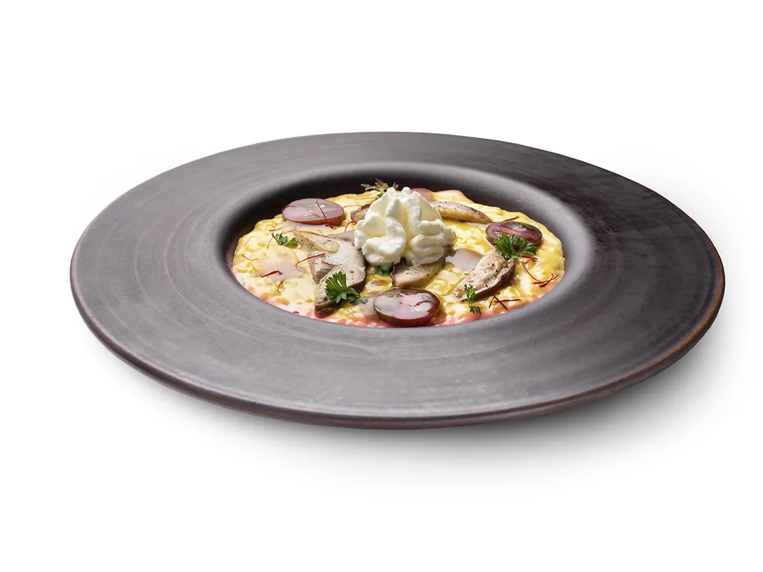 Saffraan risotto