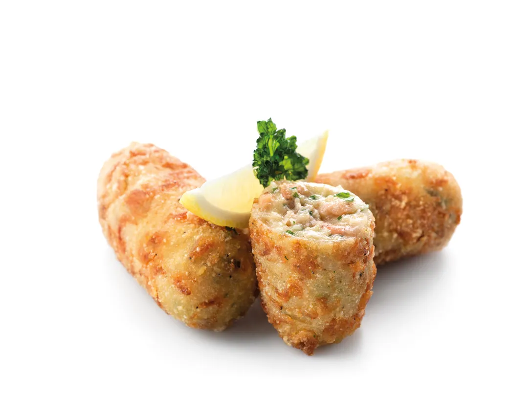 Croquetas de camarones