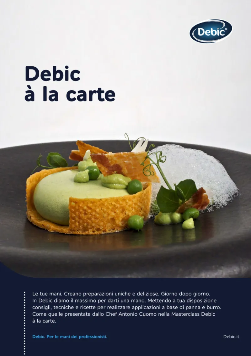 Il Ricettario Debic à la carte