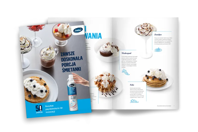 Pobierz darmową broszurę bitej śmietanki Debic