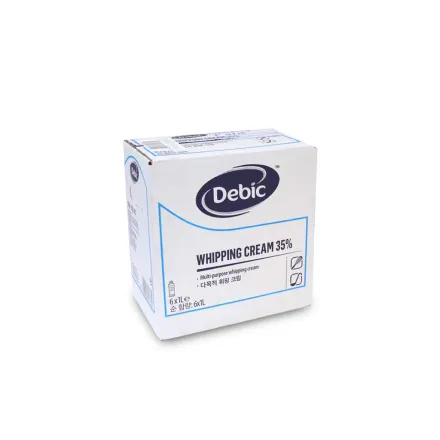 Box Debic Whipping Cream 35% 1L 