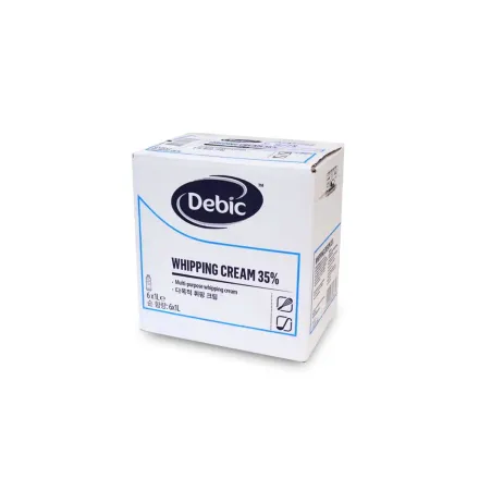 Box Debic Whipping Cream 35% 1L 