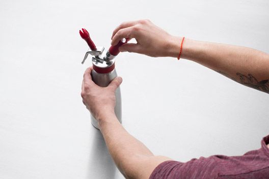 Crème fouettée au siphon step2