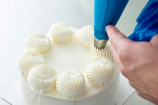 Rosace de crème fouettée step6