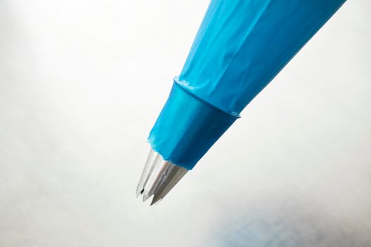 Rosace de crème fouettée step1