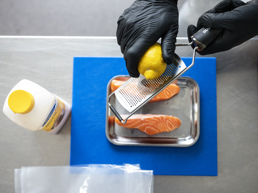 Cuisson sous-vide pour poisson step1