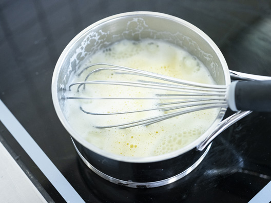 Crème au beurre à base de poudre à crème step1