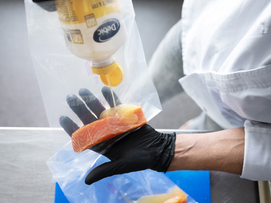 Cuisson sous-vide pour poisson - technique | Debic