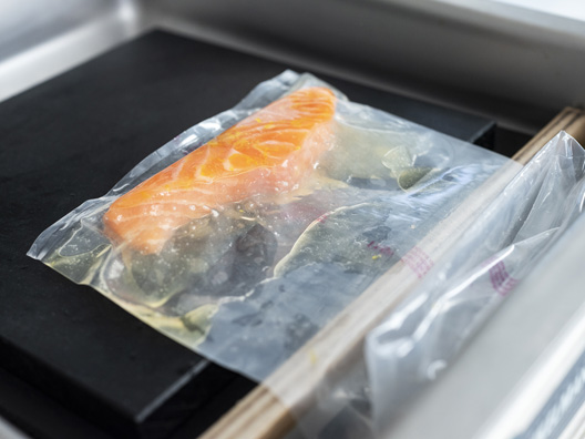 Cuisson sous-vide pour poisson step4