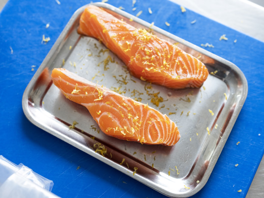 Cuisson sous-vide pour poisson step2