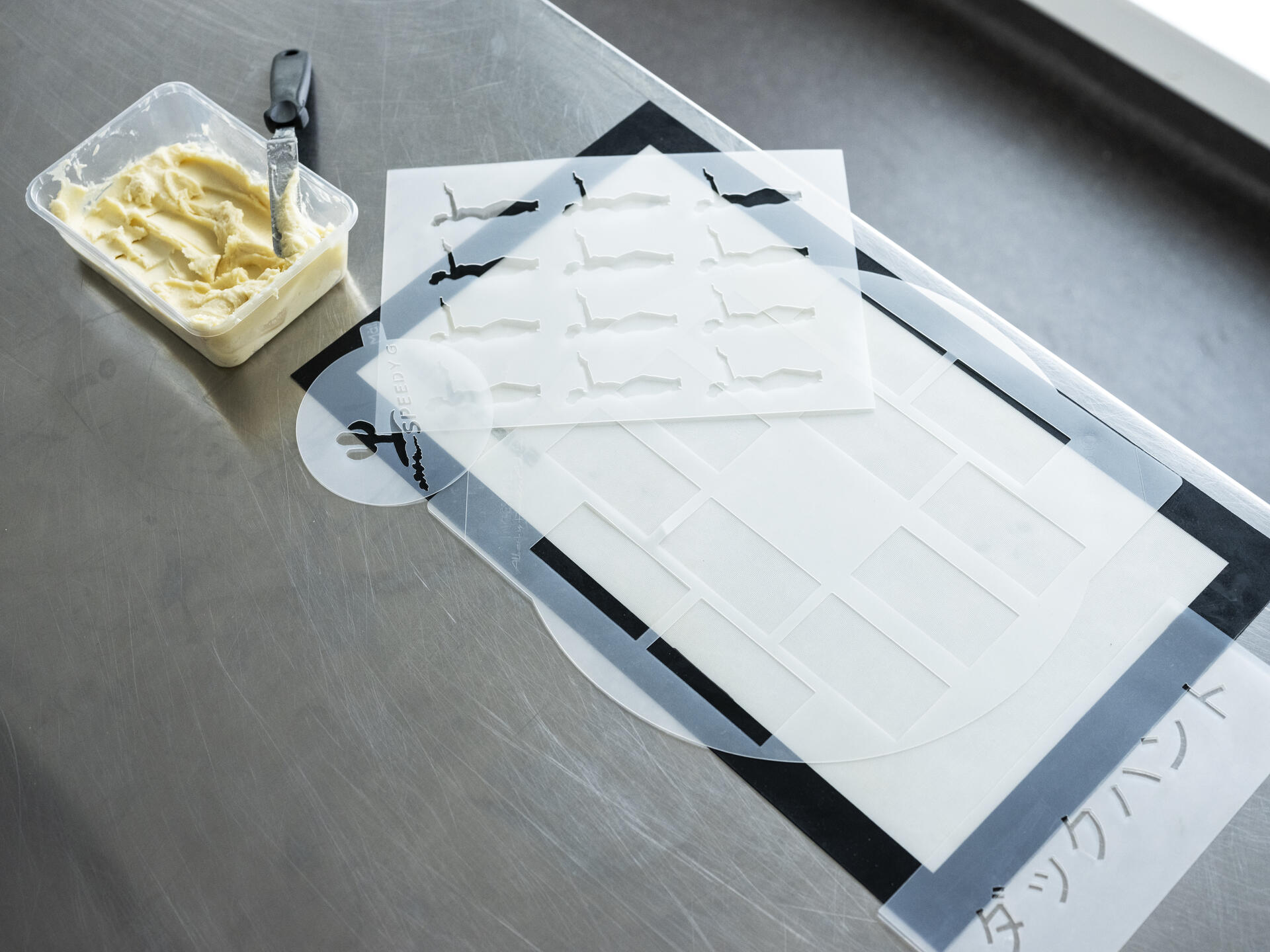 Pochoir à biscuits step1