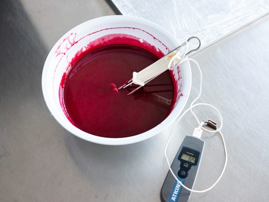 Barevná glazura step1