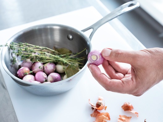 Konfitování zeleniny step1