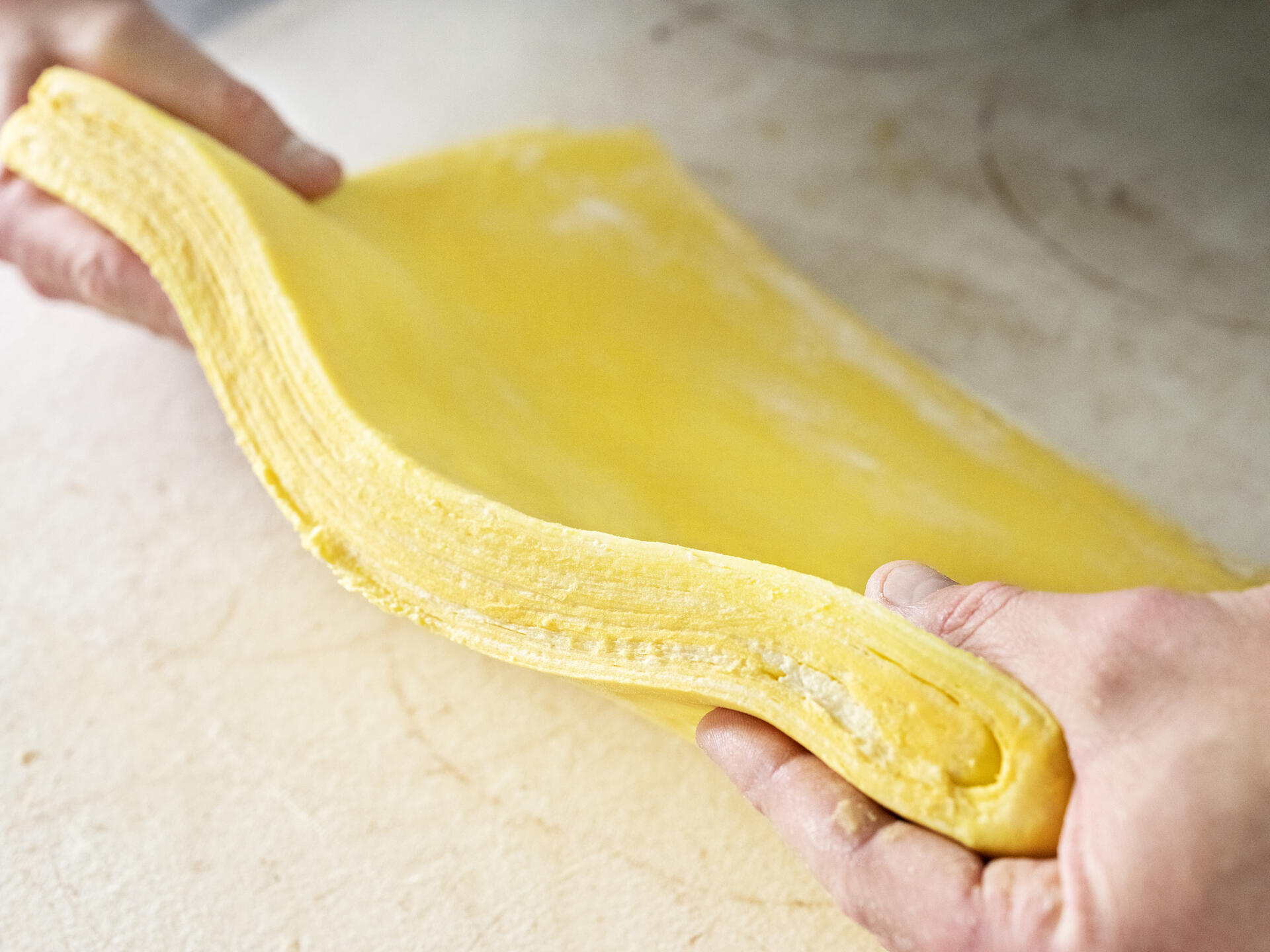 Inverted puff pastry step4