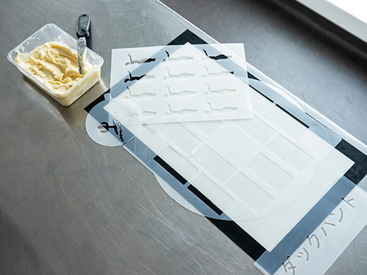 Ciastka w różnych kształtach step1