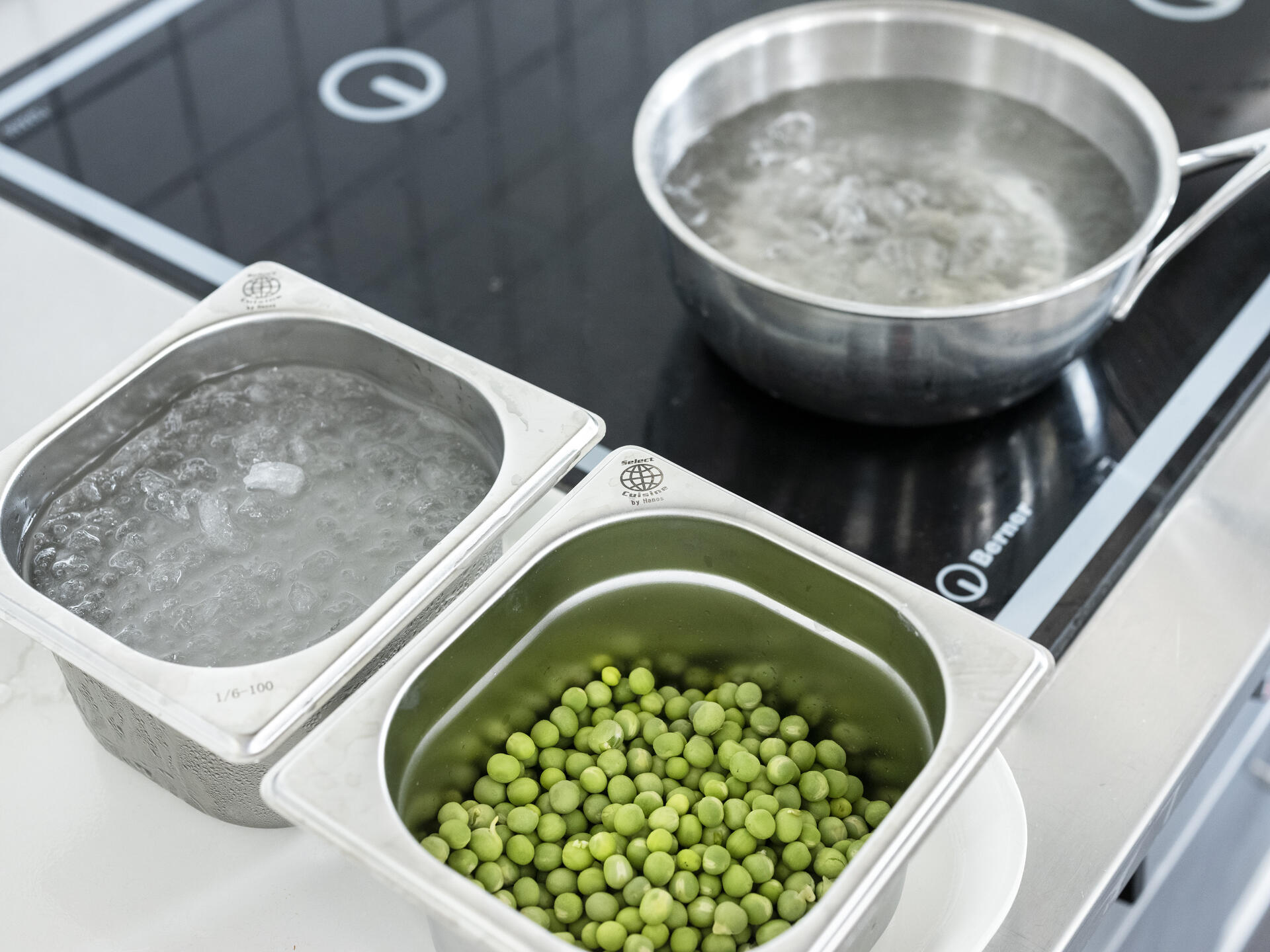 Blanchir des légumes step1