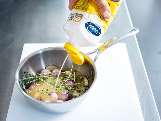 Konfitování zeleniny - technique | Debic