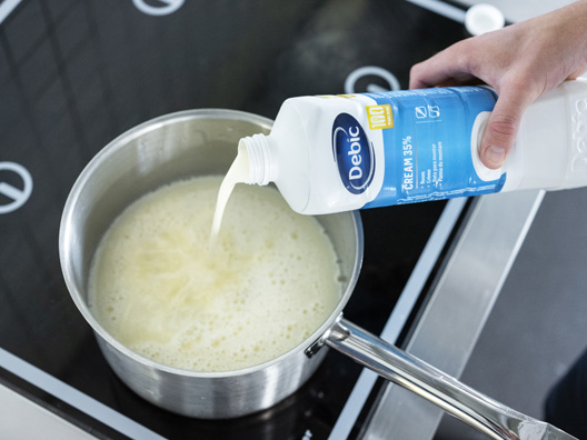 Schwarze Glasur step2